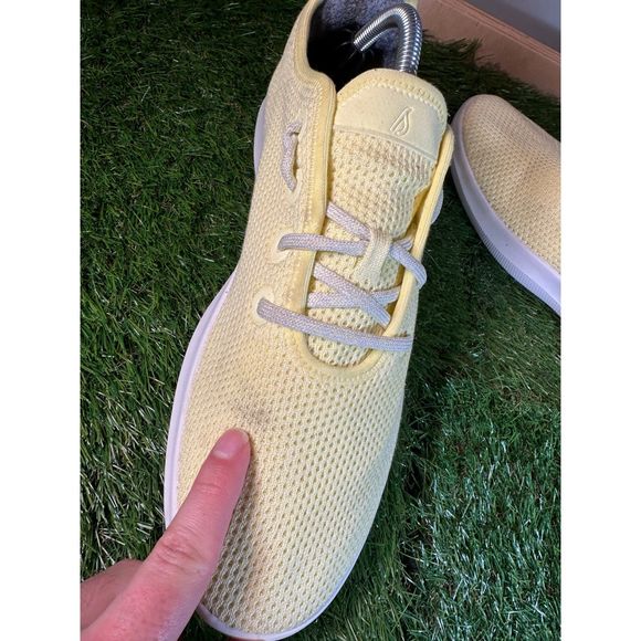 Allbirds Tree Runners Men Yellow Mesh Upper Lace Up Running Shoes Size US 11 M - Picture 9 of 9